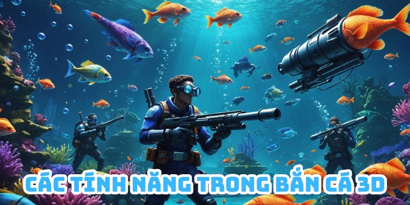 Người chơi có thể sử dụng tính năng xả đạn, hàn băng, tiêu diệt,.. khi chơi game