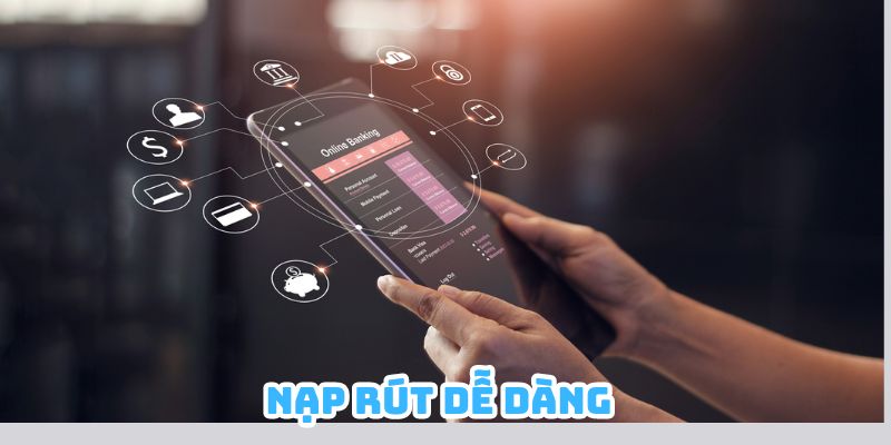 Nạp tiền dễ dàng vào hệ thống Bắn Cá Xèng 